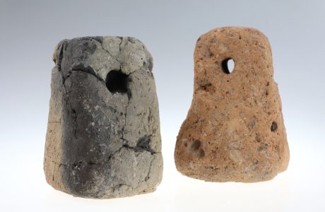 Clay loom weights, Przeworsk Culture, 1st c. AD – 3rd c. AD; Biskupice, Brwinów Commune