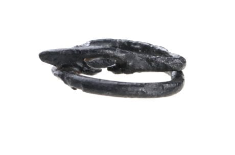 Coiled iron needle, Przeworsk Culture, 1st c. AD – mid-2nd c. AD; Lemany, Zatory Commune